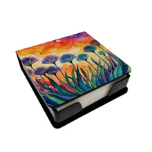 Load image into Gallery viewer, Agapanthus in Color PU Leather Note Paper Holder