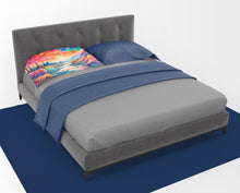 Load image into Gallery viewer, Amaranths in Color Fabric Standard Pillowcase – Artistic Decorative Front, White Back