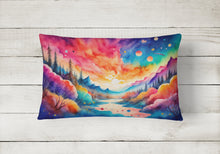 Load image into Gallery viewer, Amaranths in Color Fabric Decorative Pillow