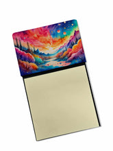 Load image into Gallery viewer, Amaranths in Color Sticky Note Holder- Refiilable Desk Accessory Note Pad