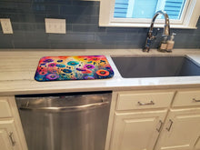 Load image into Gallery viewer, Anemones in Color Dish Drying Mat