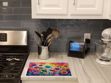 Load image into Gallery viewer, Anemones in Color Glass Cutting Boards – Durable, Decorative Kitchen Art Large