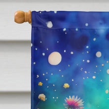Load image into Gallery viewer, Asters in Color House Flag
