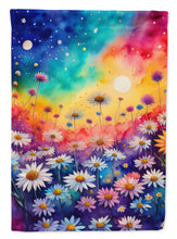 Load image into Gallery viewer, Asters in Color House Flag