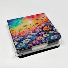 Load image into Gallery viewer, Asters in Color PU Leather Note Paper Holder