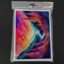 Load image into Gallery viewer, Astilbe in Color Greeting Cards -  Blank Note Cards – 8-Pack of Artist-Designed Cards with Envelopes