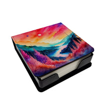 Load image into Gallery viewer, Astilbe in Color PU Leather Note Paper Holder