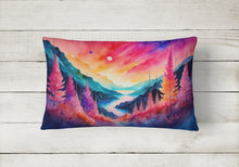 Load image into Gallery viewer, Astilbe in Color Fabric Decorative Pillow