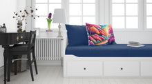 Load image into Gallery viewer, Azaleas in Color Fabric Standard Pillowcase – Artistic Decorative Front, White Back