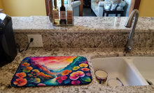 Load image into Gallery viewer, Begonias in Color Dish Drying Mat