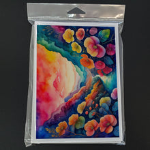 Load image into Gallery viewer, Begonias in Color Greeting Cards -  Blank Note Cards – 8-Pack of Artist-Designed Cards with Envelopes