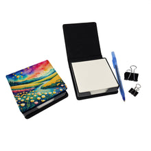 Load image into Gallery viewer, Buttercups in Color PU Leather Note Paper Holder