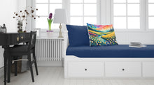 Load image into Gallery viewer, Buttercups in Color Fabric Standard Pillowcase – Artistic Decorative Front, White Back