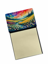 Load image into Gallery viewer, Buttercups in Color Sticky Note Holder- Refiilable Desk Accessory Note Pad