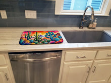Load image into Gallery viewer, Cactus in Color Dish Drying Mat