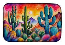 Load image into Gallery viewer, Cactus in Color Dish Drying Mat