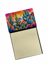 Load image into Gallery viewer, Cactus in Color Sticky Note Holder- Refiilable Desk Accessory Note Pad