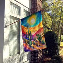 Load image into Gallery viewer, Cactus in Color House Flag