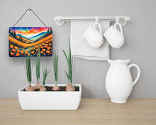 Load image into Gallery viewer, California Poppies in Color Wall or Door Hanging Prints