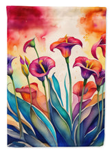 Load image into Gallery viewer, Calla Lilies in Color House Flag