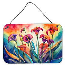 Load image into Gallery viewer, Calla Lilies in Color Wall or Door Hanging Prints