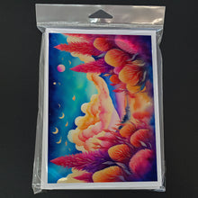 Load image into Gallery viewer, Celosia in Color Greeting Cards -  Blank Note Cards – 8-Pack of Artist-Designed Cards with Envelopes