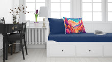 Load image into Gallery viewer, Celosia in Color Fabric Standard Pillowcase – Artistic Decorative Front, White Back