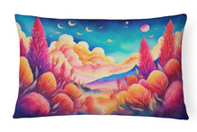 Load image into Gallery viewer, Celosia in Color Fabric Decorative Pillow