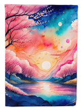 Load image into Gallery viewer, Cherry Blossom in Color House Flag