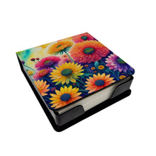 Load image into Gallery viewer, Chrysanthemums in Color PU Leather Note Paper Holder