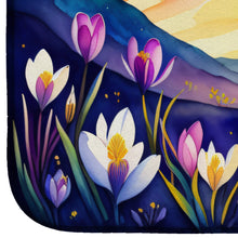 Load image into Gallery viewer, Crocus in Color Dish Drying Mat