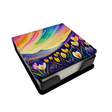 Load image into Gallery viewer, Crocus in Color PU Leather Note Paper Holder