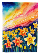 Load image into Gallery viewer, Daffodils in Color House Flag
