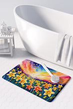 Load image into Gallery viewer, Daffodils in Color Memory Foam Kitchen Mat