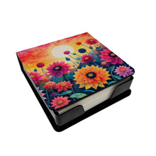 Load image into Gallery viewer, Dahlias in Color PU Leather Note Paper Holder