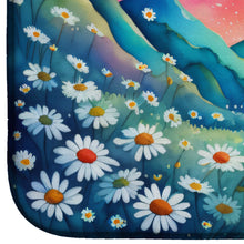 Load image into Gallery viewer, Daisies in Color Dish Drying Mat