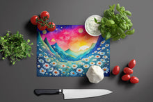 Load image into Gallery viewer, Daisies in Color Glass Cutting Boards – Durable, Decorative Kitchen Art Large
