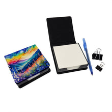 Load image into Gallery viewer, Delphinium in Color PU Leather Note Paper Holder