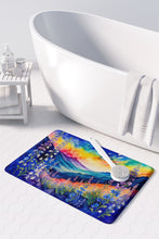 Load image into Gallery viewer, Delphinium in Color Memory Foam Kitchen Mat