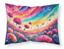 Load image into Gallery viewer, Dianthus in Color Fabric Standard Pillowcase – Artistic Decorative Front, White Back