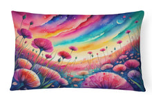 Load image into Gallery viewer, Dianthus in Color Fabric Decorative Pillow