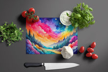 Load image into Gallery viewer, Dusty Miller in Color Glass Cutting Boards – Durable, Decorative Kitchen Art Large