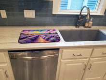 Load image into Gallery viewer, English Lavender in Color Dish Drying Mat