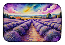 Load image into Gallery viewer, English Lavender in Color Dish Drying Mat