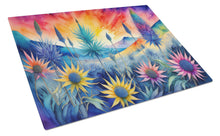 Load image into Gallery viewer, Eryngium in Color Glass Cutting Boards – Durable, Decorative Kitchen Art Large
