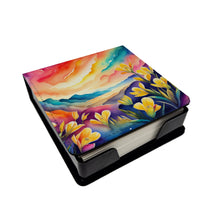 Load image into Gallery viewer, Freesia in Color PU Leather Note Paper Holder