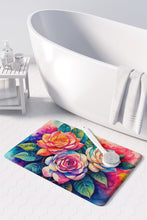 Load image into Gallery viewer, Gardenias in Color Memory Foam Kitchen Mat
