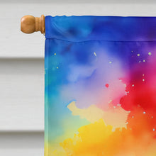 Load image into Gallery viewer, Geraniums in Color House Flag