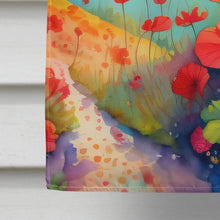 Load image into Gallery viewer, Geraniums in Color House Flag