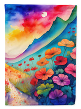 Load image into Gallery viewer, Geraniums in Color House Flag